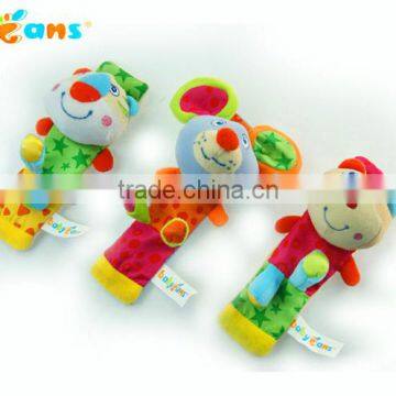 Lovely Baby Rattle Baby Infant Teether Baby Plush Rattle Toy photo-4