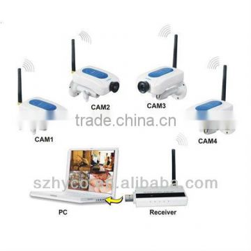 4 Channel Digital Wireless Security Kit