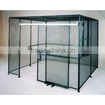 galvanized wire mesh storage fence