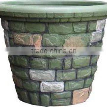 PP decorative european bulk old stone ltalian flower pots