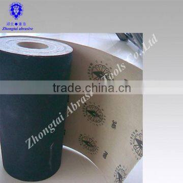 Silicon carbide sand paper roll,kraft paper,10cm*50m,P46-600