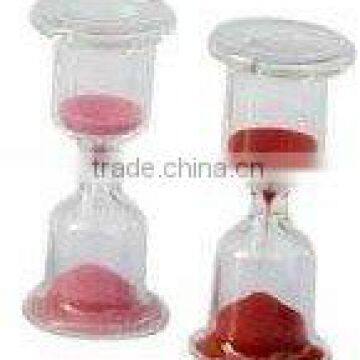 Glass sand timer, Hourglass, 3mins sand clock, Egg timer, Kitchen sand timer