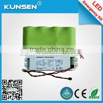 LED tube 100% output LED emergency power pack Led tub Emergency kits