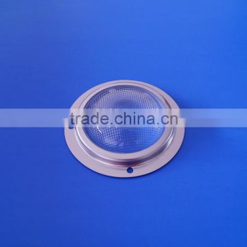 120 degree 66mm Led Glass Lens For High Bay Light