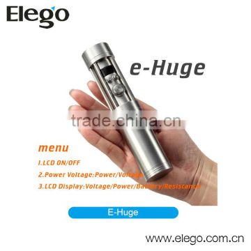 In stock 26650 MOD stainless steel ksd e-huge ecig