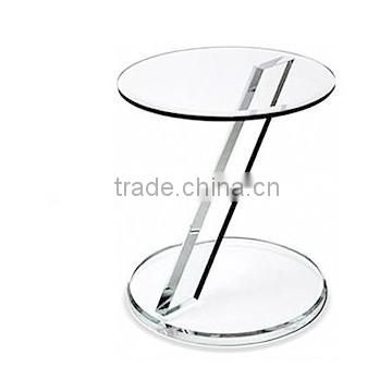 GH-RZ199 Durable acrylic round table,high polished acrylic table