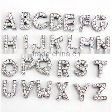 Wholesale 10mm Letters Slider charms/Slider charms For DIY Slide Charms Bracelet