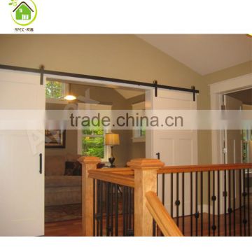 Modern design plywood sliding wood door door barn door with hardware for kitchen and bathroom