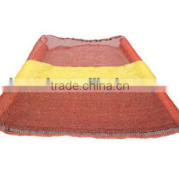 Red/Yellow Fabric Barrier mesh