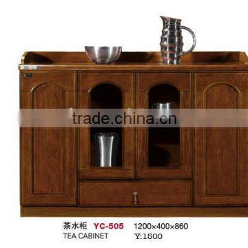 chinese traditional tea unfinished wood cabinets factory sell directly YC505