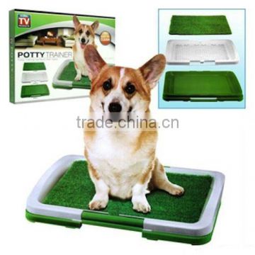 Puppy Potty Trainer Training Grass Patch Pad Toilet Mat