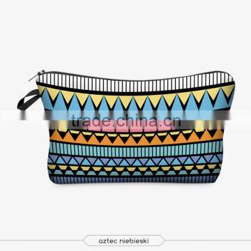 Manufacturer Supply Fashion Travel Cosmetic Bag, Hanging Travel Toiletry Bag, Azteca Makeup Bag