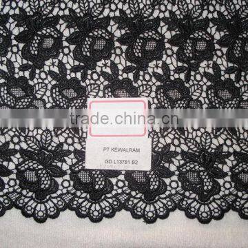 Top grade new coming high quality Swiss chemical lace fabric