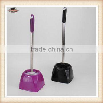 stainless steel ball hand toilet brush set