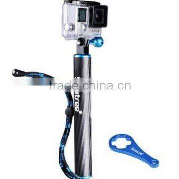 Smatree SmaPole F1 Floating Hand Grip / Go pro Pole / Bobber (Aluminum & Carbon-fibre Materials) integrated for Go pro SJ4000