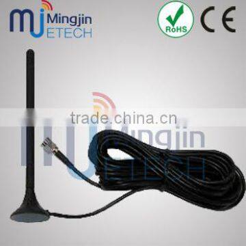 (factory) perfect performance Omnidirectional GSM antenna sma with 2.5dB gain 5m cable