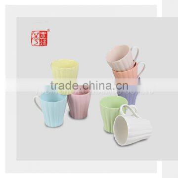 Fashion Design White Ceramic Mug Coffee Milk Mug Office