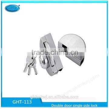 Double door single side lock,sliding glass lock