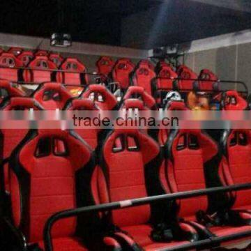 Hydraulic&electric system amusement park truck mobile 5d cinema