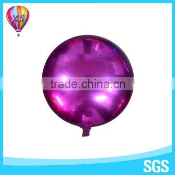 Circle shape decoration helium balloon with customed design and different colors for party needs and wedding stage