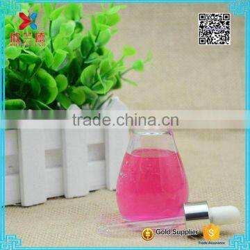 cosmetic white clear essential oil dropper bottle/ attar bottle wholesale