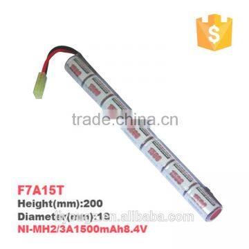HOT!!! FireFox high Power 8.4v 1500mah NI-MH Battery rechargeable battery gun battery