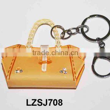 fashion bag shaped keychain LZSJ708