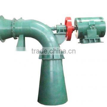 Shaft-extension tubular turbine 200kw-100mw