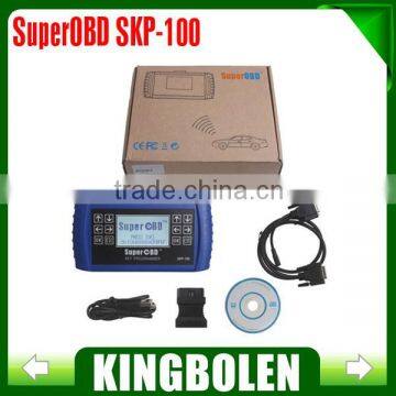 2015 New Arrival SKP100 SuperOBD SKP-100 Hand-Held OBD2 Key Programmer V12 SKP 100 One year free update online