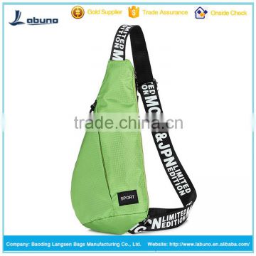 High quality chest bag shoulder chest bag for young men