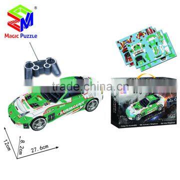 2016 New Creative Remote Control 3d Jigsaw Puzzle Race Car photo-4