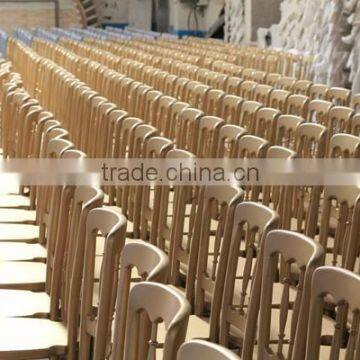 Wholesale Stacakable Rental Chair Wooden Chateau Wedding Chair photo-5