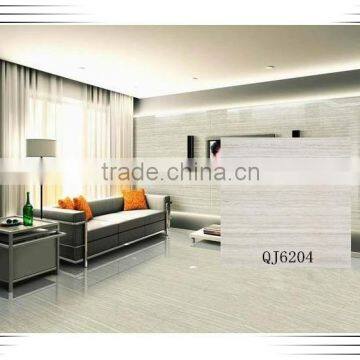 China wholesale gray line texture polished floor tile 60x60