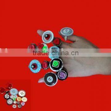 Button Rings/Button/plastic button/Rings