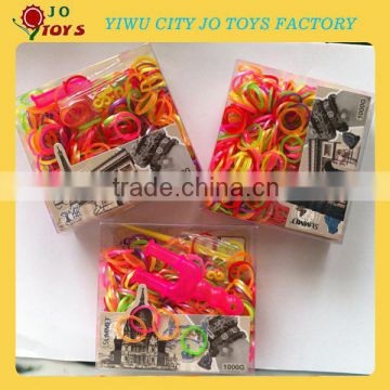 2014 wholesale cheap loom bands with pvc box