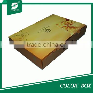 CUSTOM SIZE CORRUGATED SHIPPING CARTON COLOR BOX