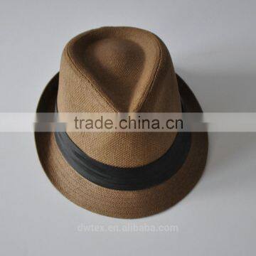 Best Selling Black Band 100%Paper Straw Cheap Panama Hats photo-3