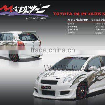 Fiberglass bodykits for 08-09-YARIS