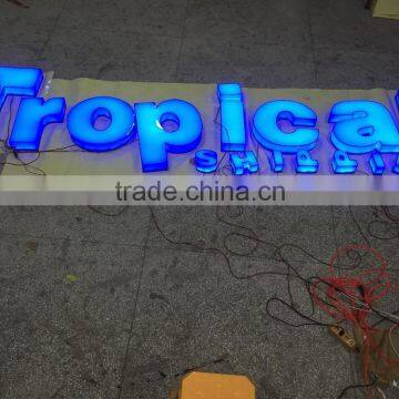 Outdoor 3D Luminous Acrylic Sign letter