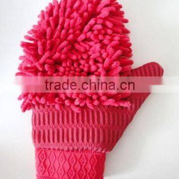 chenille car wash mitt