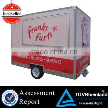 2015 HOT SALES BEST QUALITY Commercial Food Booth Philippine Food Booth Food Warmer Booth