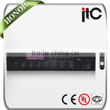 ITC T-40MT Series 40W to 120W PA System Integrated USB FM Radio Amplifier