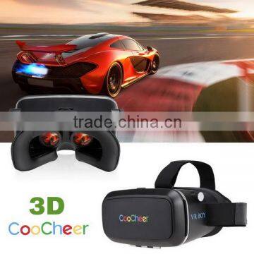 CooCheer VR Box 3D Glasses Video Game Glasses With Headband for IOS And Android