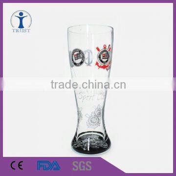 Trust wholesale custom Glassware manufacturer 680ml glass beer mug Hand made