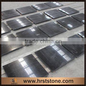 High polished black galaxy granite price