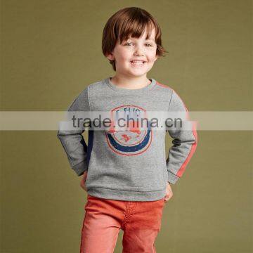 DK0145 dave bella 2015 autumn 100% cotton boys boutique outfits children's clothes boys T-shirt child cotton blouse boys cool t