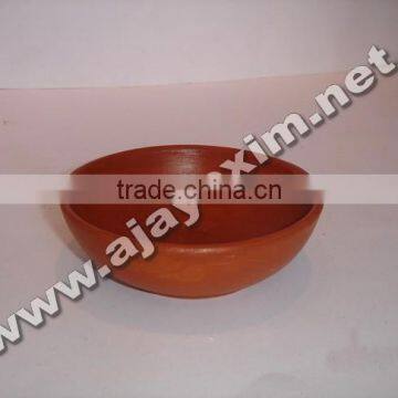 Clay Pet Bowl Feeder
