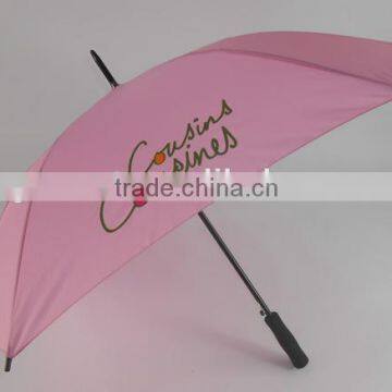 23"*8K Xiamen Electroplated Frame Square Garden Umbrella