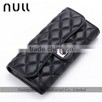 Popular fshion design pu travel leather purse