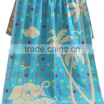 Pure Cotton Gauze Cartoon Towel Three-layer Towel Child-towel Cotton Cloth Towel photo-4